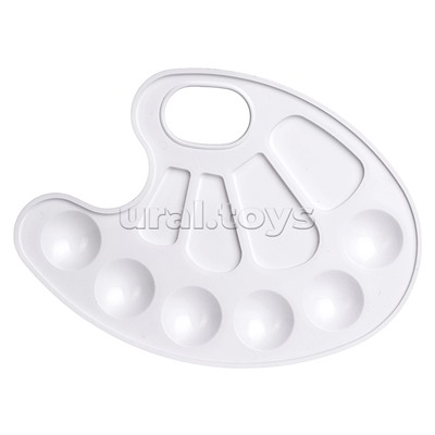 Палитра для красок, белая