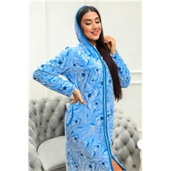 Халат 011 (Голубой)