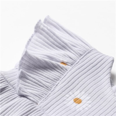 Комплект: платье, шорты, повязка «Крошка Я. Ромашка», рост 62-68 см, серый