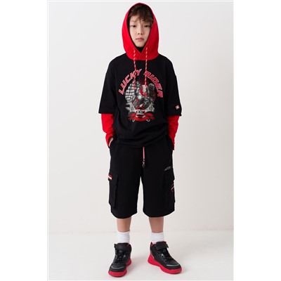 Шорты трикотажные для мальчиков PLAYTODAY, 1239851