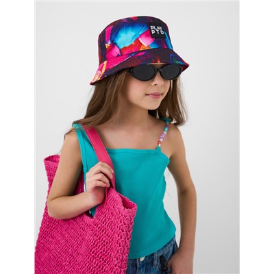 Панама текстильная для девочек