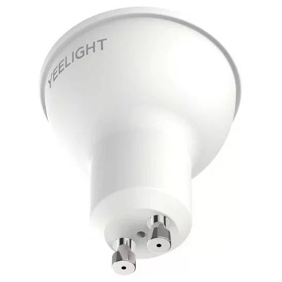 Умная лампочка Yeelight GU10 Smart bulb W1(Dimmable) (YGYC0120005WTEU), 4.8 Вт, 350 лм, упаковка - 4 шт.