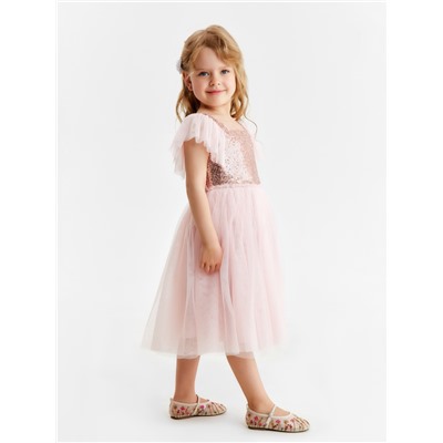 Платье нарядное для девочки KAFTAN, с крылышками, рост 86-92, розовое
