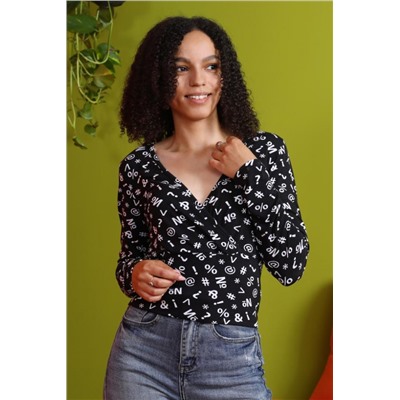 Футболка 15365 (Черный)