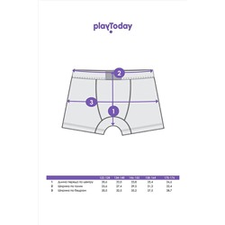 Трусы, 2 шт. PLAYTODAY, 1023307