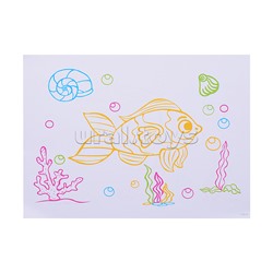 Доска для рисования "Единорог 3D" в коробке