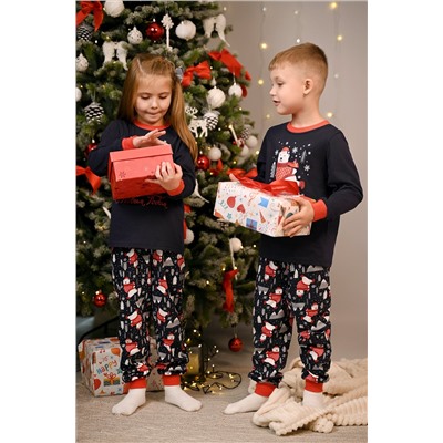 Детская новогодняя пижама Happyfox