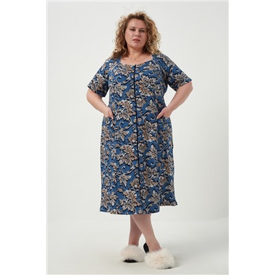 Халат домашний на молнии 83603