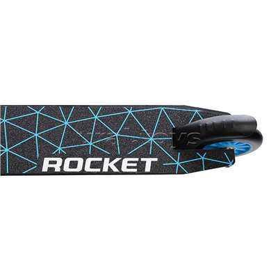 Самокат-снегокат трюковой в коробке (синий)