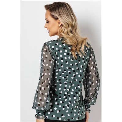 Блузка женская  7053/27/Оливковый