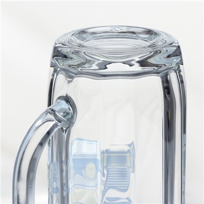 Кружка для пива Luminarc «Гамбург. Капитан», 330 мл, стекло, рисунок МИКС