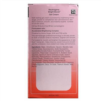 Neutrogena, Bright Boost, Gel Cream, 1.7 fl oz (50 ml)