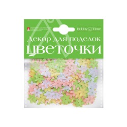 Декоративные элементы "ЦВЕТОЧКИ" НАБОР № 20 4 вида 2-030 Альт