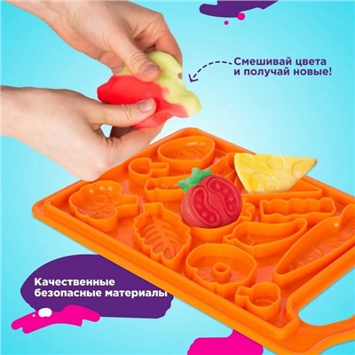 УЦЕНКА Набор для детской лепки "Режем дольками" TA2023