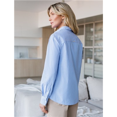 Блузка прямого силуэта