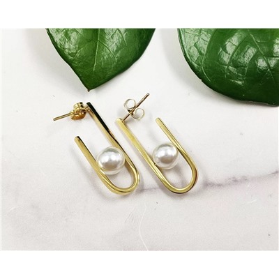Серьги из стали