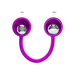 Лиловые вагинальные шарики KEGEL BALL III