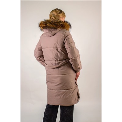 Парка с капюшоном натуральный мех арт. 623 НАТАЛИ, 1199649