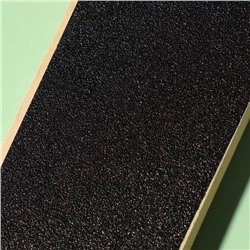 Пилка для пяток, с подвесом, наждачная, двусторонняя, 25 см, деревянная