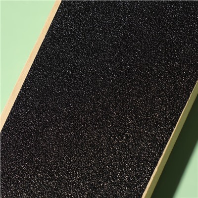 Пилка для пяток, с подвесом, наждачная, двусторонняя, 25 см, деревянная