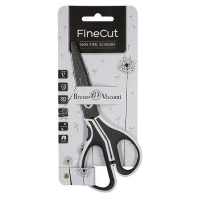Ножницы 170 мм "FINECUT" с тефлоновым покрытием, эргономичные ручки 60-0025 Альт
