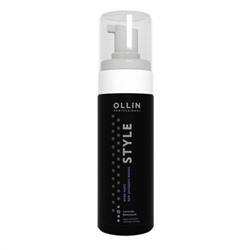 523970 Ollin Аква мусс для укладки волос сильной фиксации / STYLE Aqua Mousse Strong, 150 мл