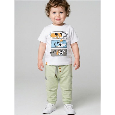 Брюки детские трикотажные для мальчиков, 2 пары в комплекте