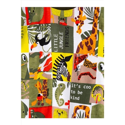 Комплект детский трикотажный для мальчиков: джемпер (футболка), брюки PLAYTODAY, 1243360