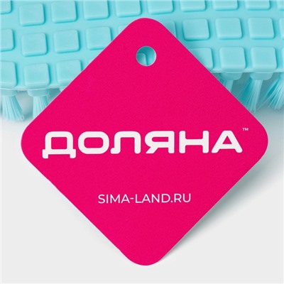 Щётка для уборки универсальная Доляна, гибкая, для одежды, 15.5×6.5×3.5 см, цвет МИКС