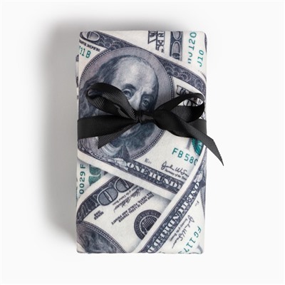 Набор подарочный «Этель» Dollar, плед 75×100 см, носки 41-44 (27-29 см), 2 пары, термостакан