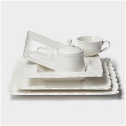 Тарелка фарфоровая пирожковая Magistro Kingdom, 15.2×1.6 см