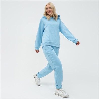 Костюм женский (толстовка, брюки) MIST, размер 40-42, голубой