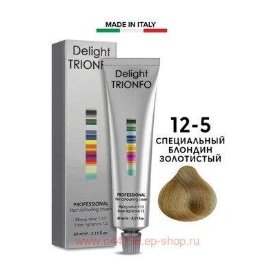 CD Делайт-Триумфо Стойкая Крем-краска 12-5 специальный блондин золотистый 60 мл