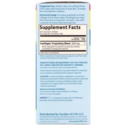 Garden of Life, FucoThin, нестимулирующий натуральный сжигатель жира, 180 мягких желатиновых капсул