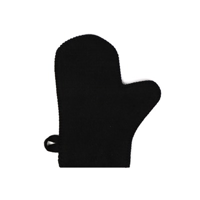 Набор для бани с принтом «Крутой мужик», 4 предмета: шапка, рукавица, тапочки, коврик, войлок, тёмный, «Банная забава»