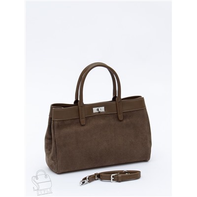 Сумка женская кожаная 999010NN gray Natale Navetta  в Новосибирске