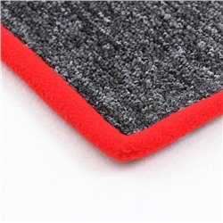 Когтеточка угловая малая, ковролиновая с пропиткой, 55×11 см, микс