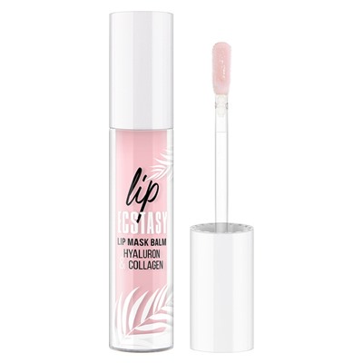 LUX visage Маска-бальзам для губ LIP ECSTASY hyaluron & collagen № 601 Розовый