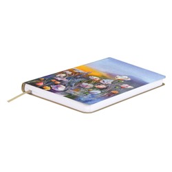 Записная книжка А6  96л лин. "МАКОВОЕ ПОЛЕ. #ДМИТРИЙ ШВЕЦОВ" 70740 Феникс