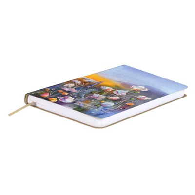 Записная книжка А6  96л лин. "МАКОВОЕ ПОЛЕ. #ДМИТРИЙ ШВЕЦОВ" 70740 Феникс