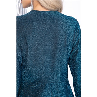 Платье "Беатрис" (сапфир) П7945