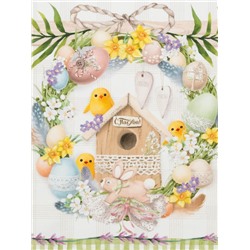 Скатерть Этель «Уютная пасха» 110×147 см, 100% хлопок, саржа 190 г/м²