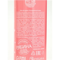 Подарочный набор новогодний «Снеговик», гель для душа 2 шт. × 150 мл, мочалка, URAL LAB