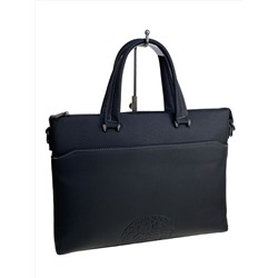 Сумка-портфель мужская из натуральной кожи, цвет чёрный