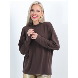 Блузка Удачная тема, браун