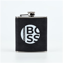 Фляжка «Настоящий BOSS», 210 мл