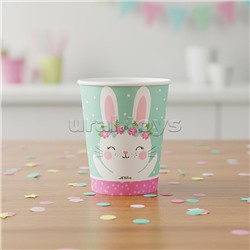 Набор посуды одноразовой "Зайка" стаканы (10 шт.)