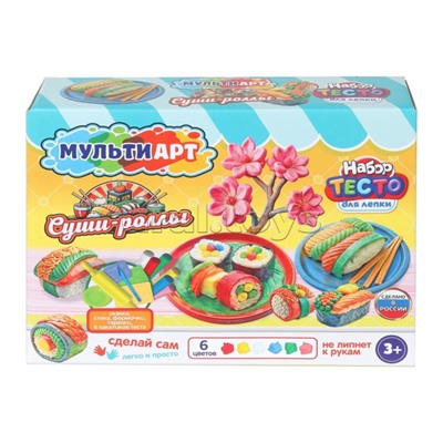 Набор для лепки "Суши-роллы" 24 см.
