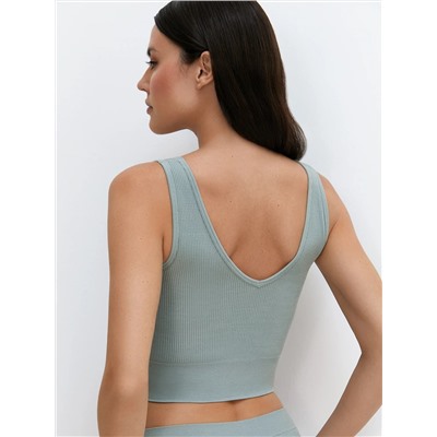 Omsa Топ БOmD_S Lurex Wafle 1242-03SS Майка "Toп" женская (топ удлиненный на широких бретелях), PA