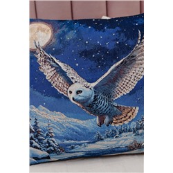 Наволочка декоративная 50х50 Сова в ночи НАТАЛИ, 1133018